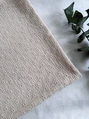 BEIGE EMBROIDERED